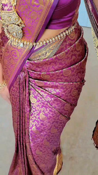 Saree pleating and draping services for any occasion 