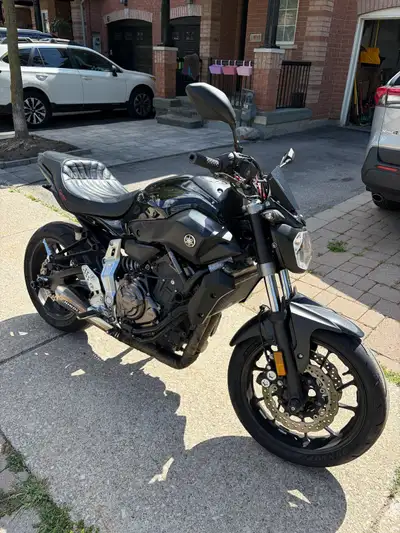 2015 Yamaha FZ07. I have owned this bike since 2019, I have put a lot of money into it and rode 10,0...