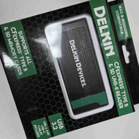 Delkin cfexpress type b card reader and sd