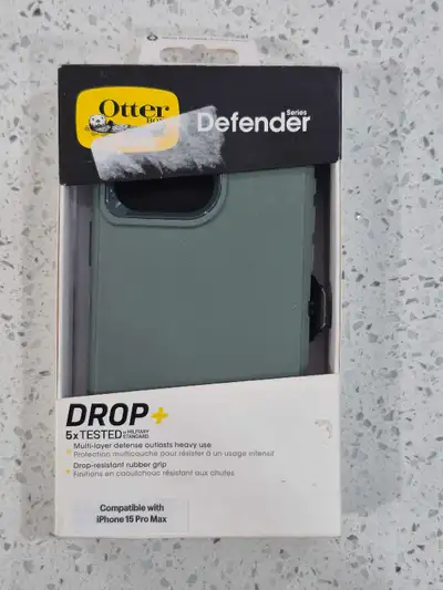 OtterBox Defender iPhone 15 Pro Max Case + Holster, View more