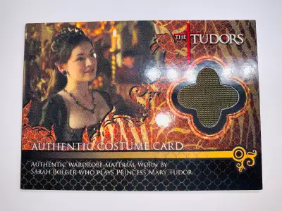 BREYGENT-PRINCESS MARY TUDOR COSTUME PROP CARD #C5 (NEW) (C023), View more