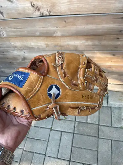 Gant de baseball vintage Korea Spalding occasion PFO-100 14", View more