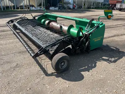 Precision 15FT pickup header with swathmaster pickup Fits 50 series deere and newer Deere single poi...