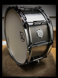 Custom Shop Acoutin Stainless Steel 6.5 x 14 Snare Drum