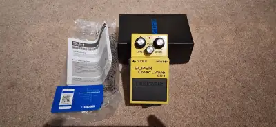Boss SD1 super overdrive pedal, View more