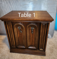 Free tables