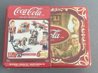 Coca-Cola - 6 Casse-têtes 3D - Boîte en métal