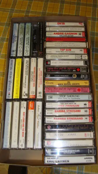 COLLECTORS!!  ...  AUDIO CASSETTE TAPES, View more