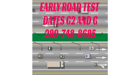 ASAP ROAD TEST EARLY BOOKING G2-G, DRIVE LESSONS, View more