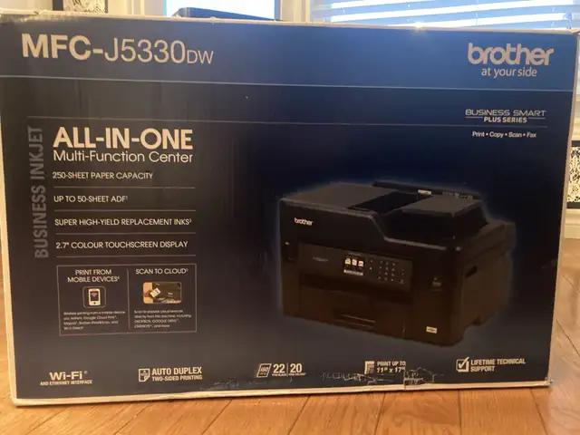 Brother MFC-J5330 All in One Printer  in Printers, Scanners & Fax in Kitchener / Waterloo - Image 3