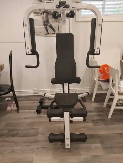 Northern lights cable exercise gym. Comes with all accessories