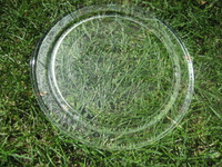 microwave oven glass turntable, diameter 32 cm $10, other sizes