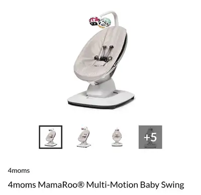 4MOMS MAMAROO MULTI MOTION BABY SWING, View more