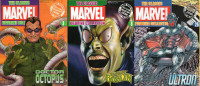 3 CLASSIC MARVEL FIGURINE COLLECTION Magazines Dr Octopus +