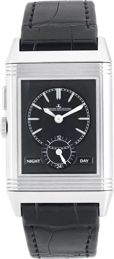 The Grand Reverso Ultra Thin Duo is a slightly larger and thinner version of the standard Reverso Du...