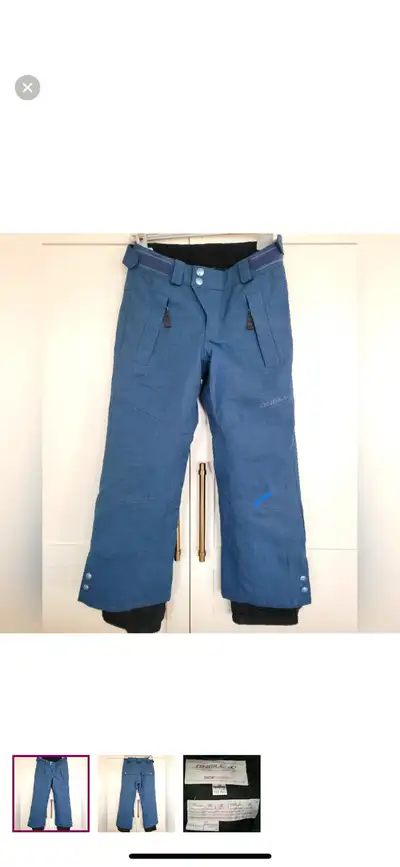 O’Neill Kid’s Waterproof Snow Pants (Size 6), View more