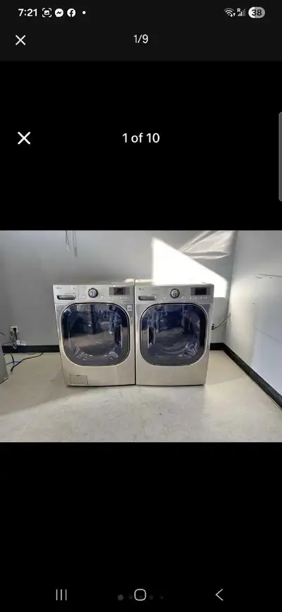 STEAM WASHer electric dryer stackable , View more