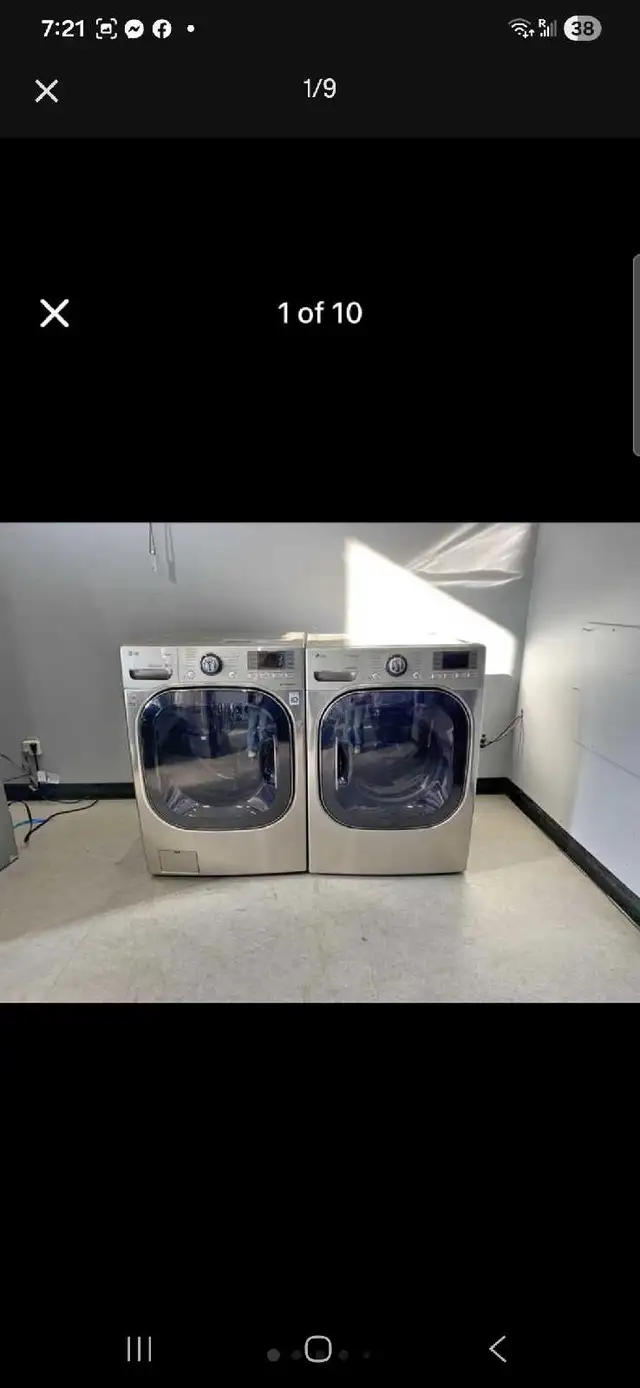STEAM WASHer electric dryer stackable  in Washers & Dryers in Oakville / Halton Region - Image 2
