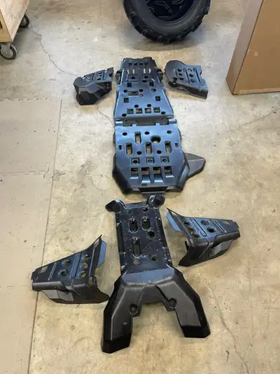 Yamaha ATV plastic under armor guards, View more