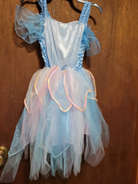 Child's Size Medium Satin Fairy Costume with wings