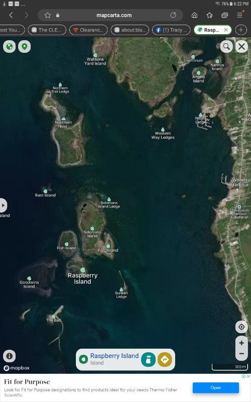 8 acre , Nova Scotia , Ocean Island. With Cottage. Houses for Sale