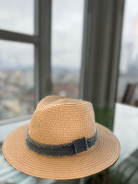 Hat with Belt Summer Sun Hats for Man Sombrero Beach Straw Hat P