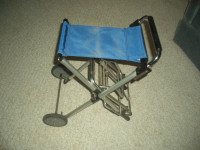 Suitcase trolley - Foldable  - with chair