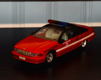 1992 Chevy Caprice Chicago Fire Chief 1/24 Scale Diecast Bank