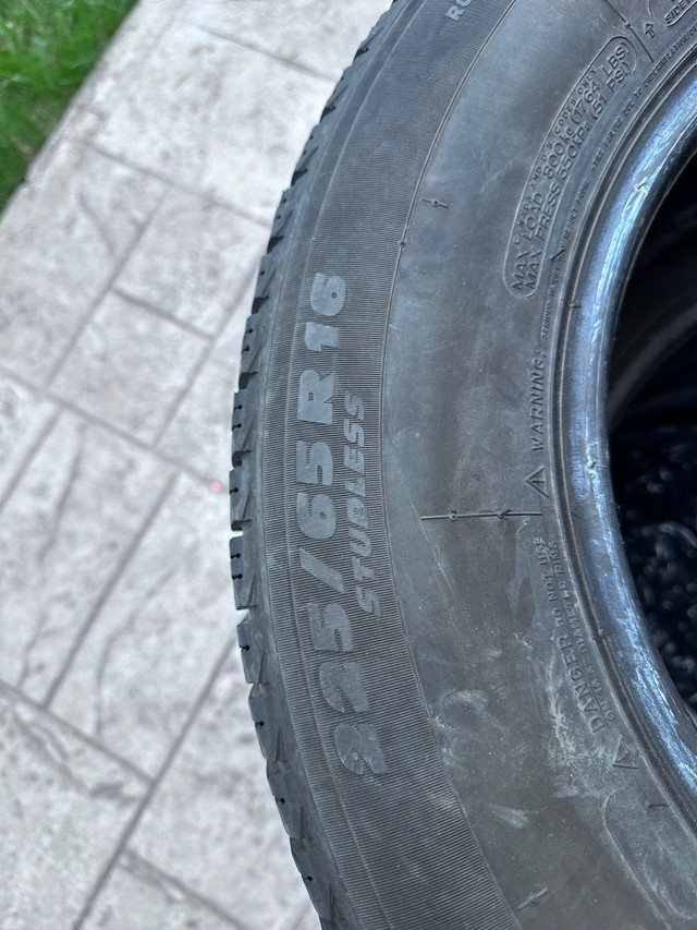 Excellent condition tires  in Garage Sales in La Ronge - Image 2