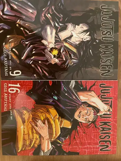 Jujutsu Kaisen Manga Volume 9 & 16, View more