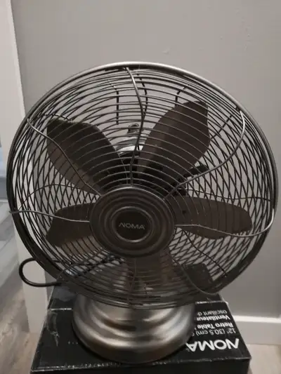 NOMA Retro Portable Oscillating Fan, View more