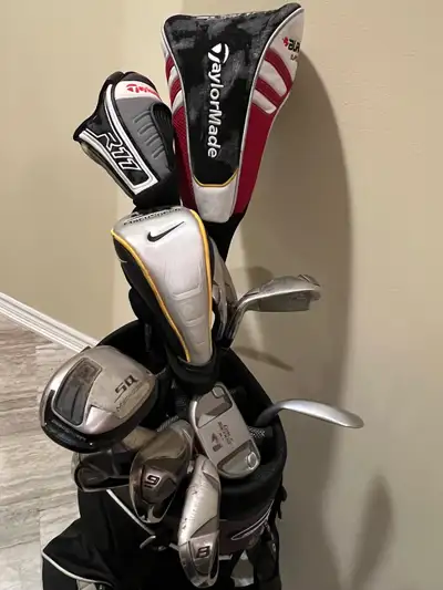 Golf Clubs and Bag, View more