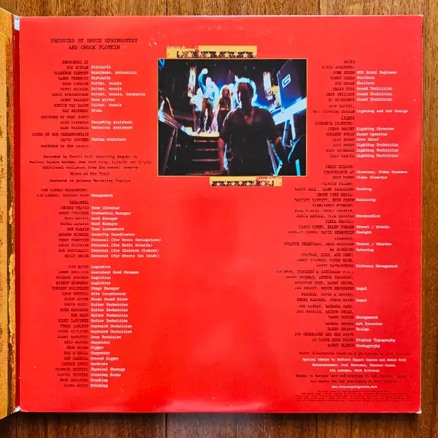 Bruce Springsteen & E Street Band "Live In New York City" VINYL62864363151489124