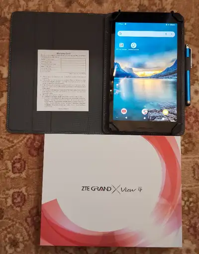 Qualcomm® 215 Mobile Platform Android 10 Operating System Size: 213 x 125 x 9 mm Weight: 370g Size:...