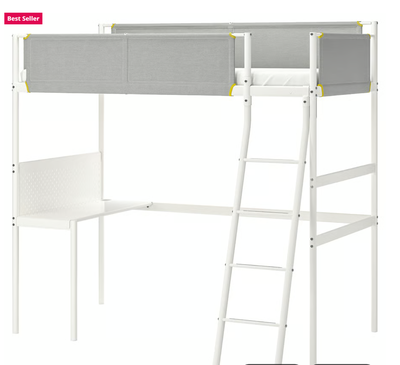 Loft Bed /Bunk Bed (twin) with desk, View more