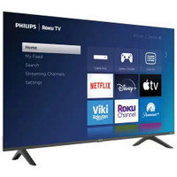 TV - Philips 55" UHD HDR LCD Direct Roku TV