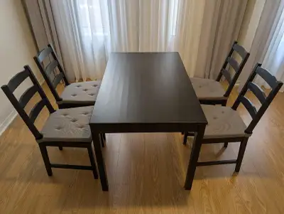 Ikea Jokkmokk - Dining Table and 4 Chairs, View more