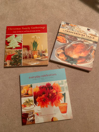 3 Books - Celebrations Christmas Thanksgiving - Recipes & Crafts