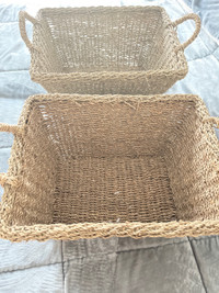 Wicker baskets 