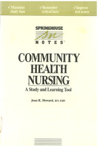 Community Health Nursing 9780874342048