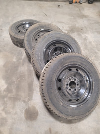 Hankook Winter Tires w/Rims 255 65R17