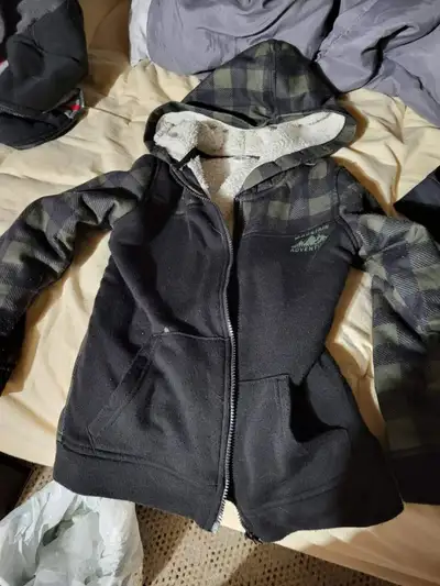 Boys size 10-12 Lined Hoodie, View more