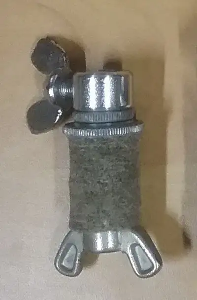 Vintage Ludwig hi-hat clutch., View more