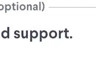 I need support 