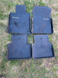 Acura TLX winter floor mats - rubber
