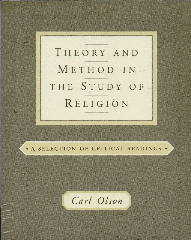 Theory and Method in the Study of Religion