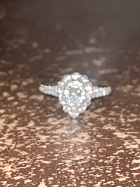 ***** Diamond Engagement Ring- 1 Carat - White Gold *****