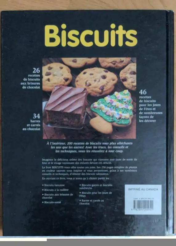 Livre Biscuits in Textbooks in Sherbrooke - Image 3
