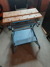 Heavy duty foldable work bench 