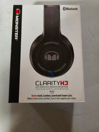 Monster Clarity Bluetooth Headphones